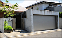 無機質な壁